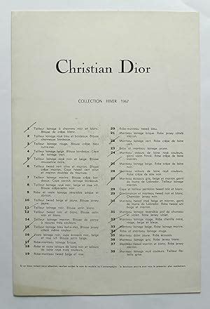 christian Dior inventory